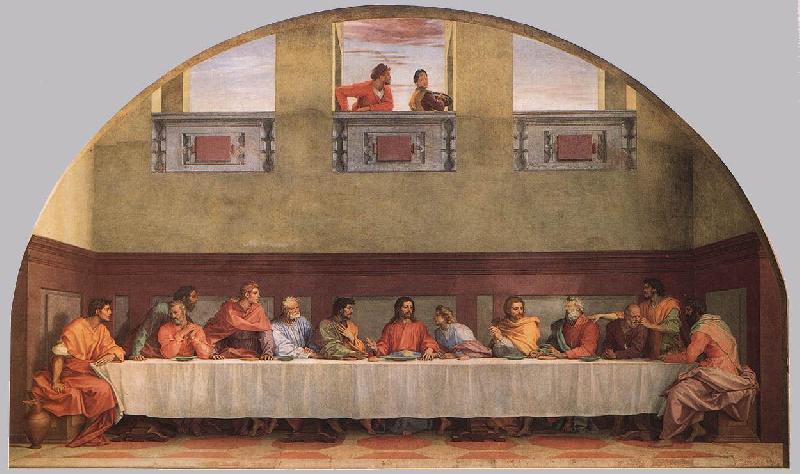 Andrea del Sarto The Last Supper ffgg oil painting image